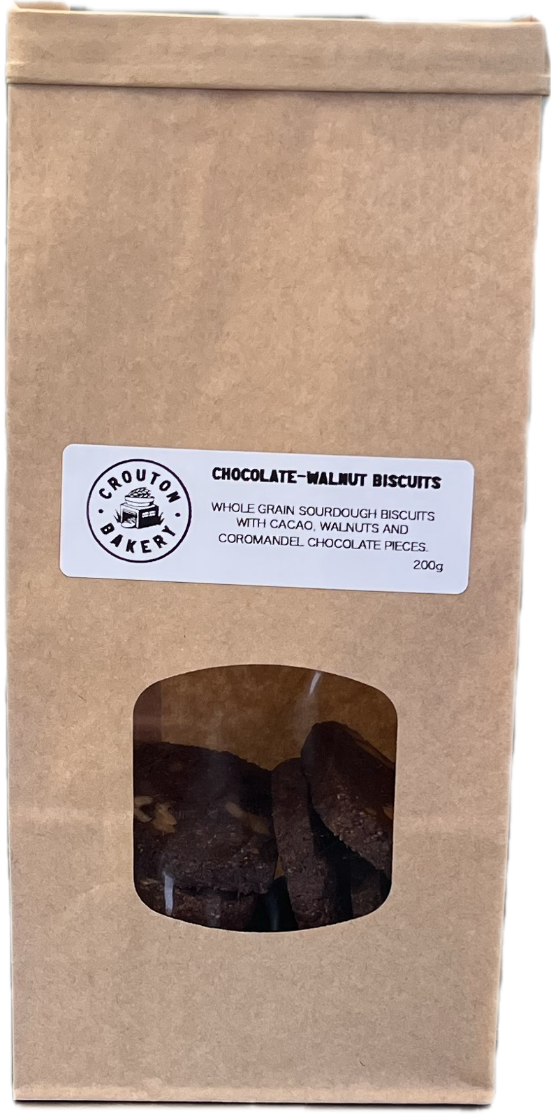 Chocolate Walnut Biscuits